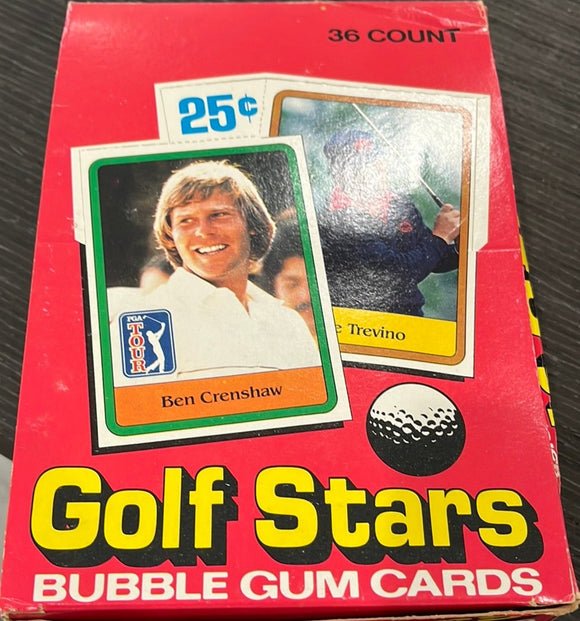 1981 Donruss Golf Wax Box Pack - 7 Cards / Pack