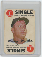 1968 Topps Baseball Game, Mickey Mantle, #2