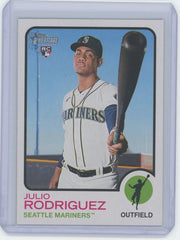 2022 Topps Heritage Baseball, Julio Rodriguez, #700