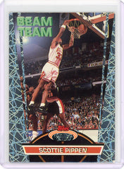 1993 Topps Stadium Club Basketball, Beam Team, Scottie Pippen Lazer, #5