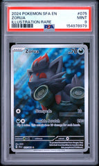 2024 Pokemon Sfa En-Shrouded Fable Zorua Illustration Rare PSA 9 #075