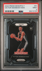 2023 Panini Prizm Emergent Victor Wembanyama PSA 9 #12