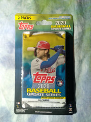 2020 Topps Update Pack Set - 2 Packs (Aaron Judge Insert)