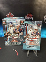 2025 Topps Chrome NFL Pack Only
