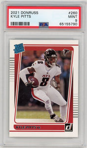2021 Donruss Kyle Pitts #260 PSA 9 Mint