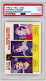 1980 O-PEE-Chee Scoring Leaders Dionne/Gretzky/Lafleur #163 PSA 7 NM