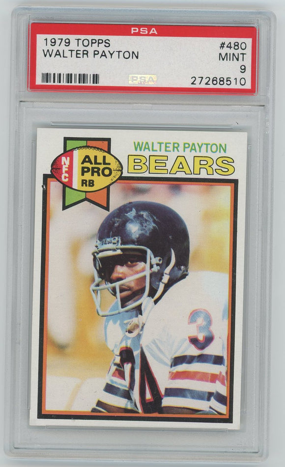 1979 Topps Walter Payton #480 PSA 9